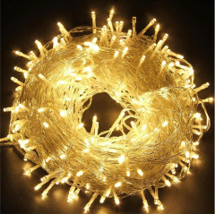 5 mt 30 Led Gün ışığı 2 Kademeli Şeffaf Kablo