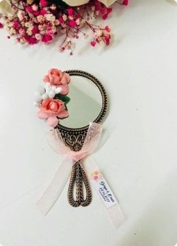 Süslü Kına,Söz,Nisan,Nikah Hediyelik Metal El Aynası