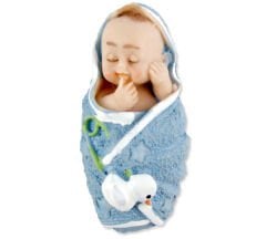 BEBEK KUNDAKTA MAGNET MAVİ PK:50 KL:600