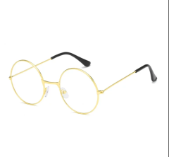 Harry Potter Büyücü Şapkası ve Metal Çerçeveli Büyücü Gözlüğü