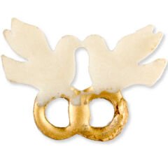 KUŞ ÇİFTLİ ALYANSLI ALTIN PK:50-KL:2000