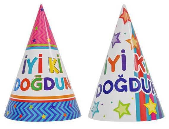 KÜLAH ŞAPKA İYİKİ DOĞDUN FUNSTAR PK:20 KL:18