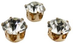 PIRLANTA MOD SÜSLEME TAŞI ALTIN 10MM PK:50  KL:280