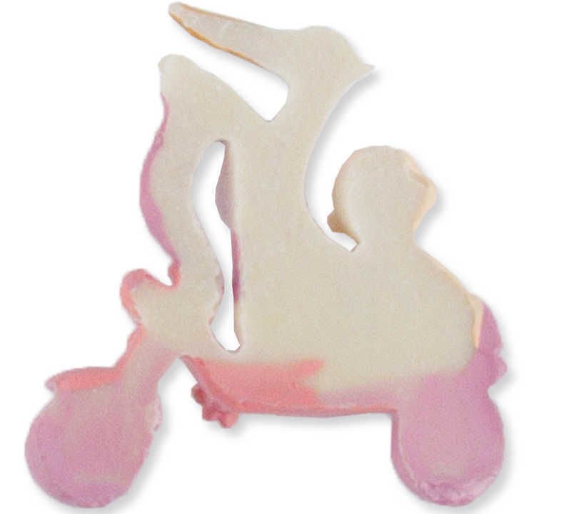 BEBEK BİSİKLETLİ VE LEYLEKLİ PEMBE P20-960