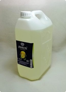 5 Litrelik Limon kolonyası 80 derece Çınarcık