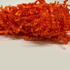 Zigzag Kırpık Kağıt – Turuncu – 500gr Kutu İçi Süsleme – Kırpıntı Zigzag Z Kağıt