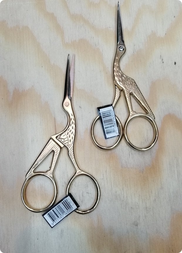 Kuş şeklinde Metal Makas (Söz, Nişan Tepsi Makası)