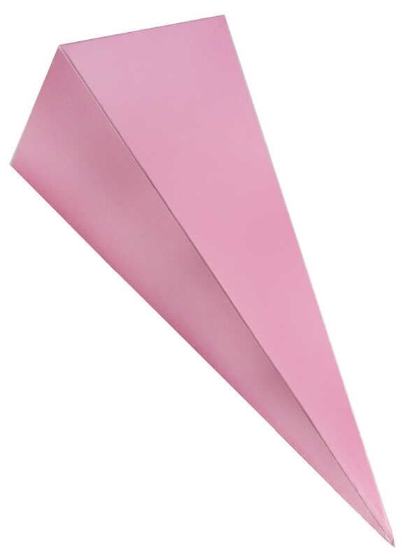 KÜLAH KARTON KUTU BÜYÜK BOY MAKARON PEMBE PK:25