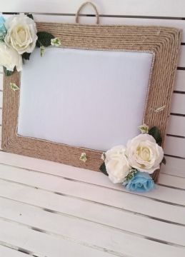 Güllü tablo kapı süsü