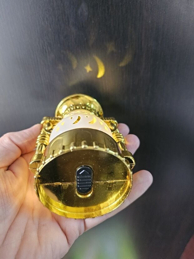 12 Li Işıklı Ramazan Kandili 16cm