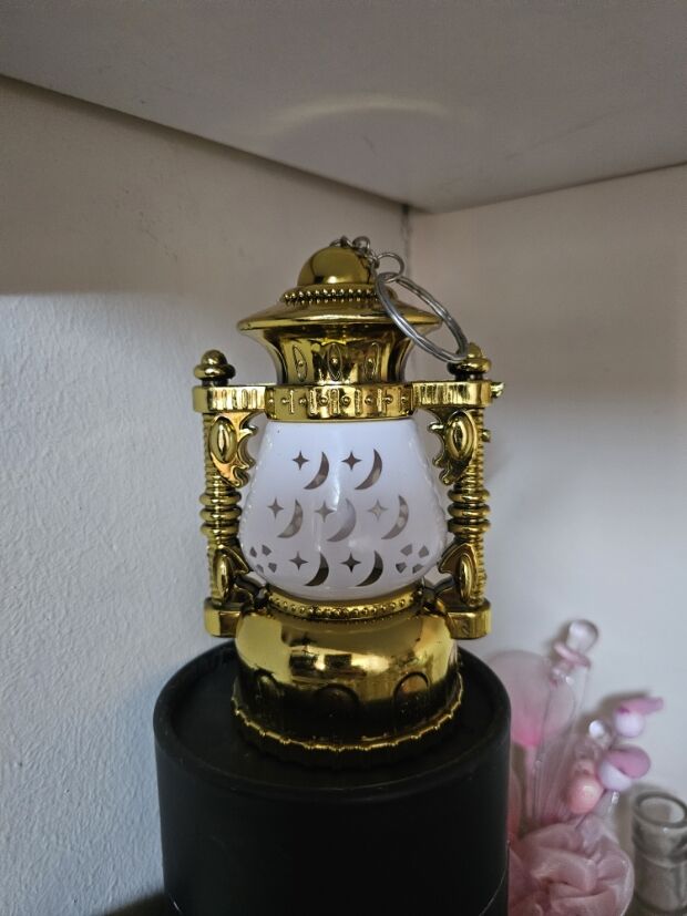 12 Li Işıklı Ramazan Kandili 16cm