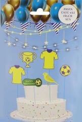PASTA SÜSÜ FUTBOL TOPU PK:6 KL:100