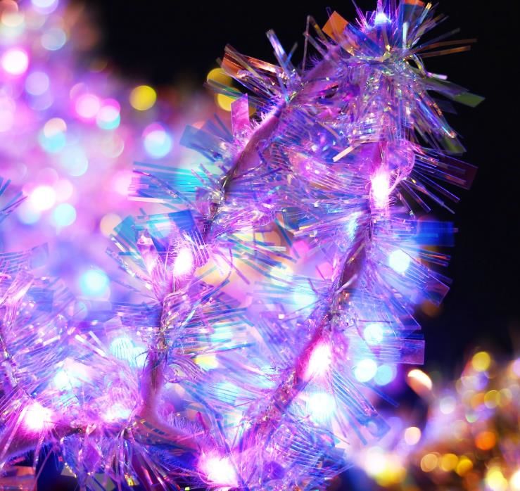 Led Işıklı Püsküllü Siyah Renk Tavşan Tacı 21x17 cm