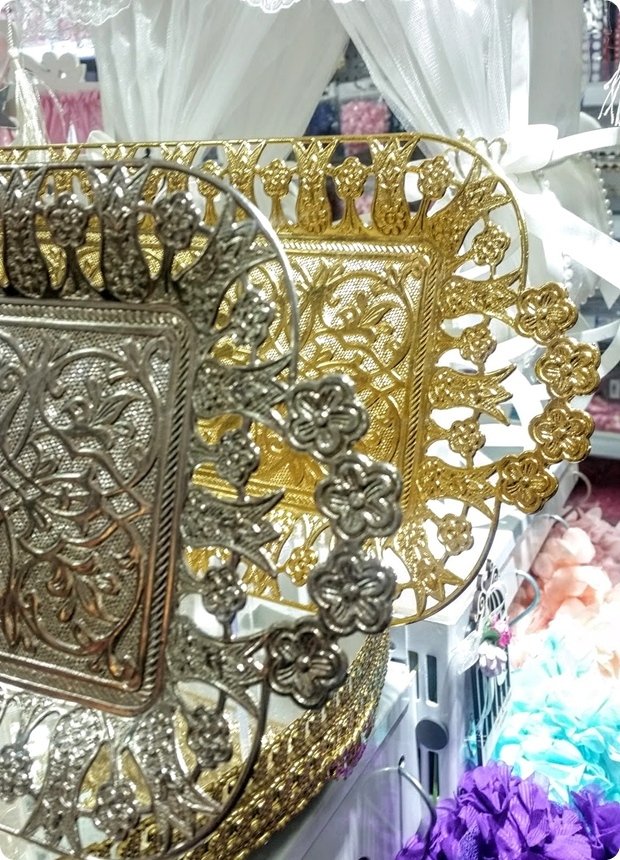 Dikdörtgen Metal Boş Yüzük,Söz,Nişan,Nikah Tepsisi