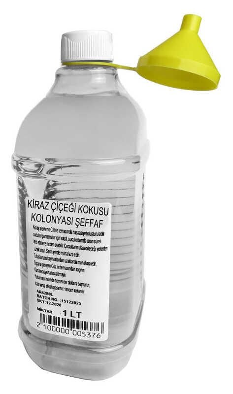 KOLONYA KİRAZ ÇİÇEĞİ KOKUSU ŞEFFAF 50 DRC PK:1 LT