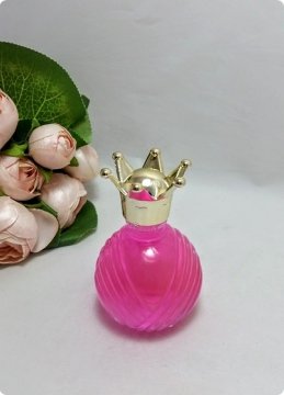 20 li Metalize Taç Kapaklı Diva Cam Şişe