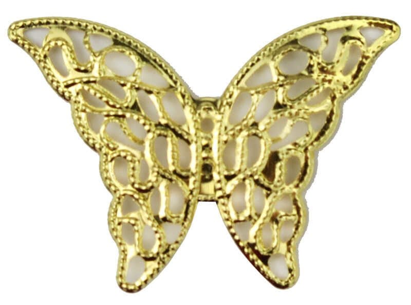KELEBEK METAL KÜÇÜK ALTIN P100-100