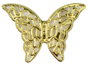 KELEBEK METAL KÜÇÜK ALTIN P100-100