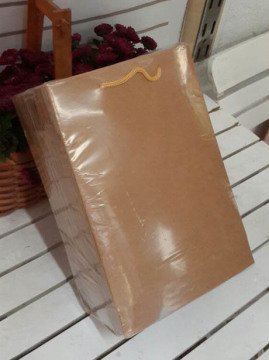 25'Li 17x26 Cm Kraft Rengi Körüklü Karton Çanta