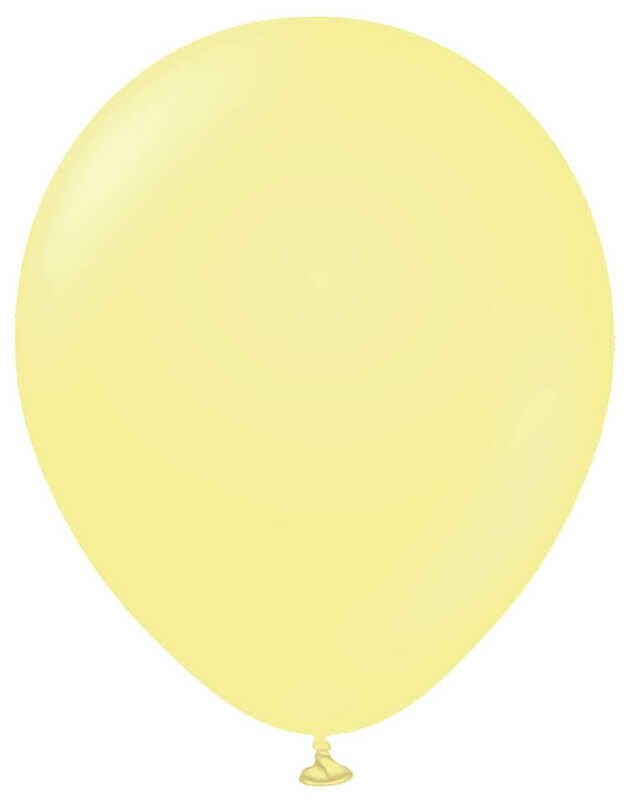 BALON DÜZ 12İNC(JOJO BALLOONS)MAKARON SARI VANİLYA