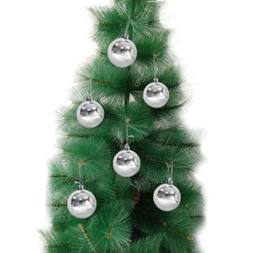 6 lı 8 CM Cici Top yılbaşı ağaç süsü