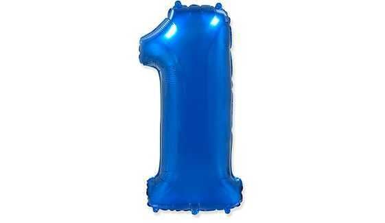 FOLYO BALON İSPANYA MALI 1  MAVİ  32 İNC PK:1