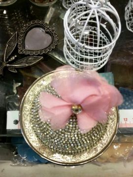 Swarovski Taş Süslemeli Lokumluk ve Tabağı