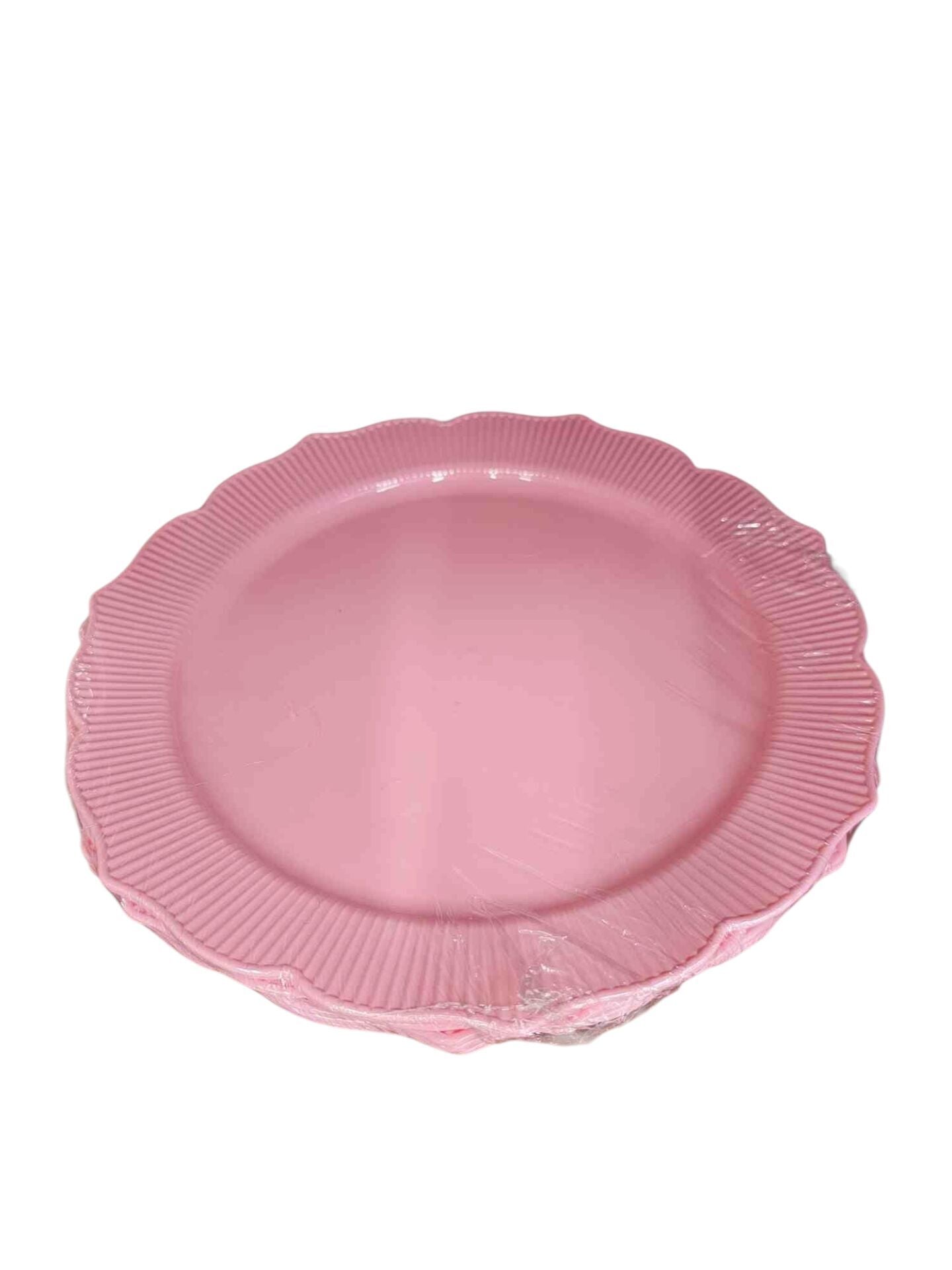 6 Li 26 Cm Renkli Mika Tabak