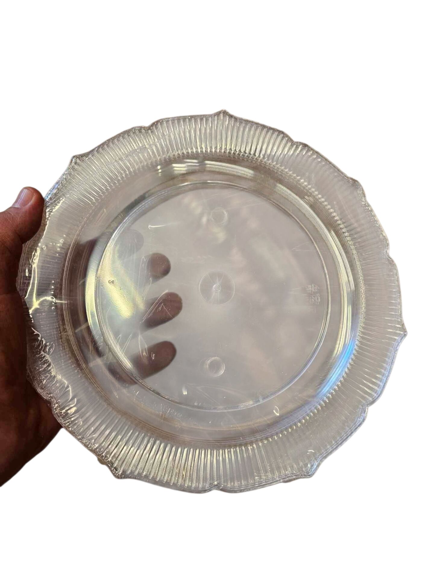 6 Li 25 Cm Renkli Mika Tabak