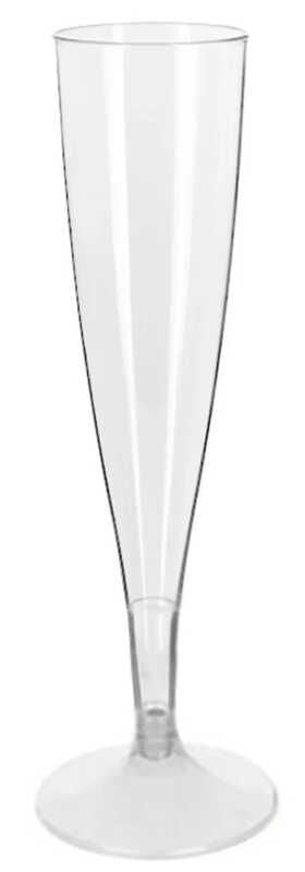 KADEH AKRİLİK UZUN 120 CC ŞEFFAF PK:6 KL:50