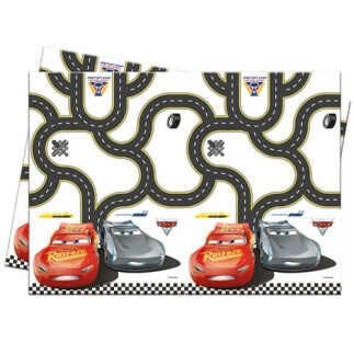 MASA ÖRTÜSÜ CARS 3  PLASTİK 120*180-12cm