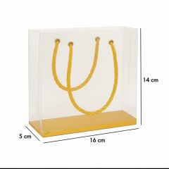 5 li 16×14×5 cm asetat çanta