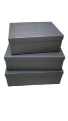 3 Lü Set Sıvama Damat Bohça Kutusu