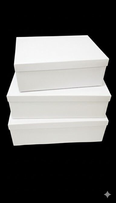 3 Lü Set Sıvama Damat Bohça Kutusu