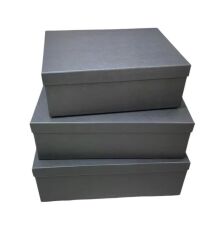 3 Lü Set Sıvama Damat Bohça Kutusu