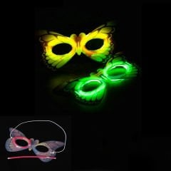 Karanlıkta Parlayan Fosforlu Glow  Kelebek Maske 1 Adet