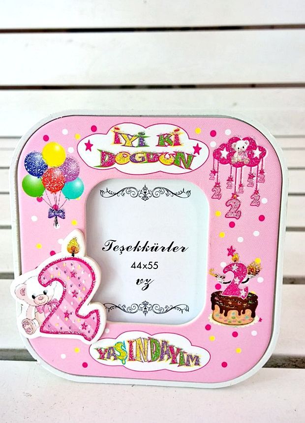 2 yaş Foto Çerçeve ( dayama ayaklı ) 15 li