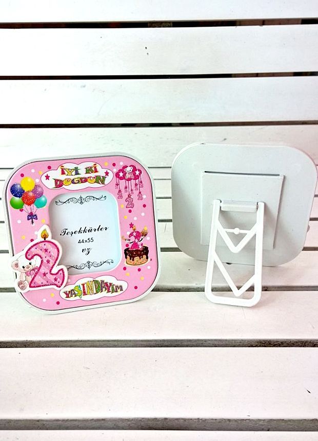 2 yaş Foto Çerçeve ( dayama ayaklı ) 15 li