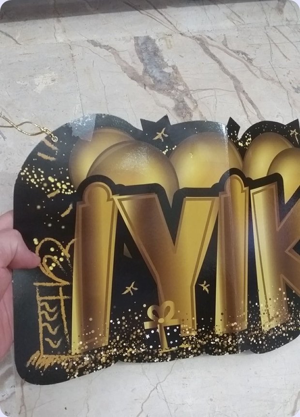 3D İyiki Doğdun Uzar Yazı 115x23cm GUMUS