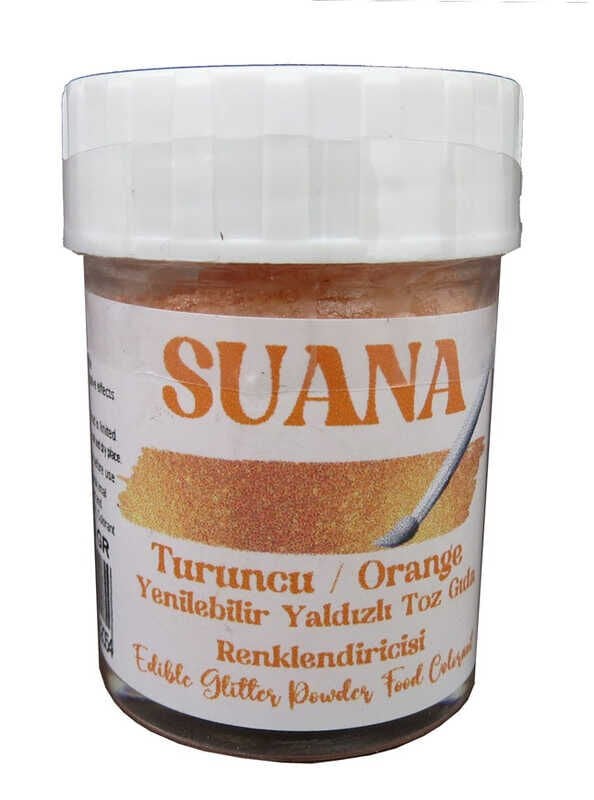 GIDA BOYASI YENİLEBİLİR SİM YALDIZ TURUNCU 5 GR