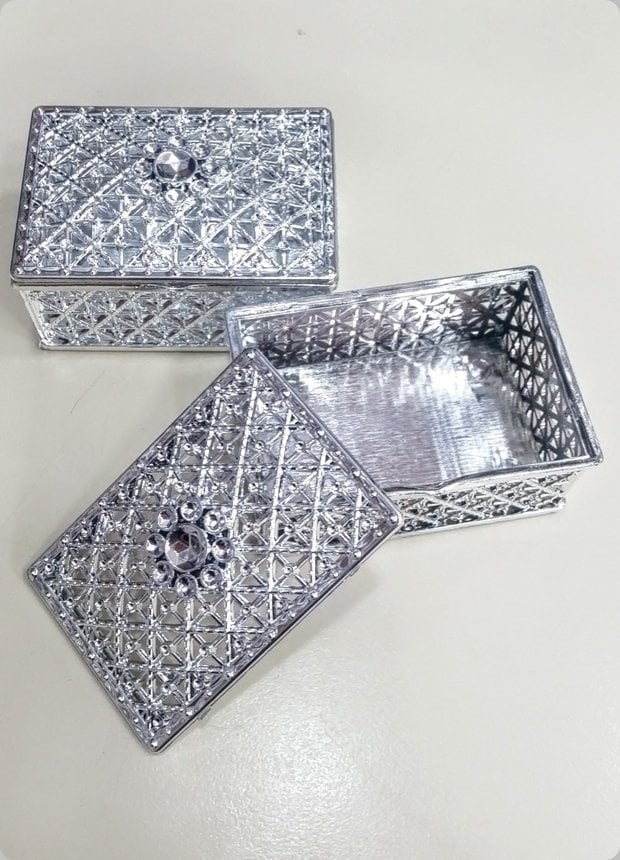 10 Lu Pvc Dikdörgen Büyük Kutu