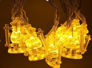2 mt 10 Led 2 kademeli Sarı ışık