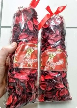 Yapay Kurutulmuş Kokulu Gül yaprağı 150 gr