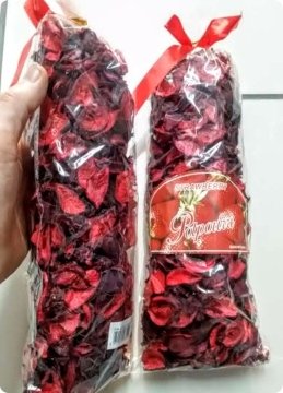 Yapay Kurutulmuş Kokulu Gül yaprağı 150 gr