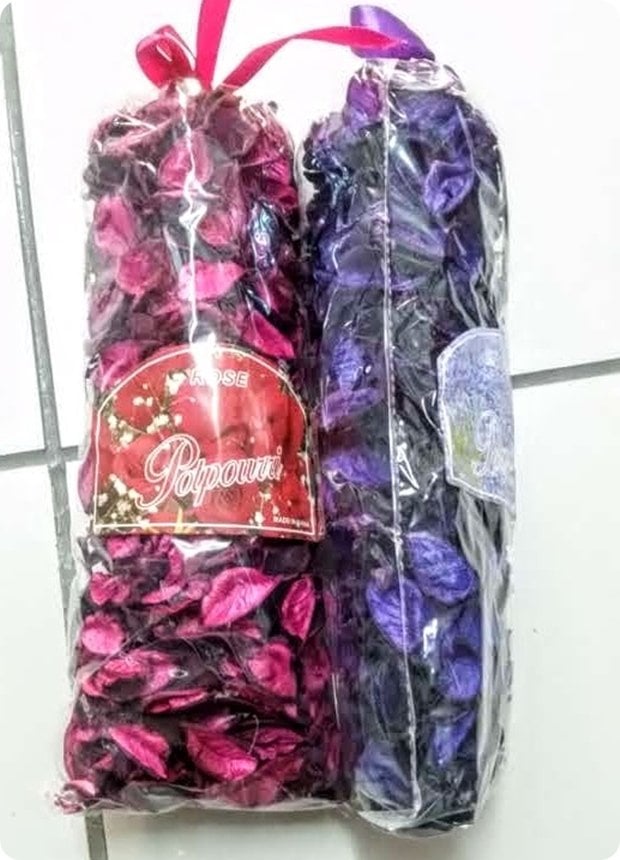 Yapay Kurutulmuş Kokulu Gül yaprağı 150 gr