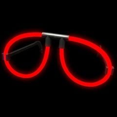 Karanlıkta Parlayan Fosforlu Glow Gözlük Fosforlu Gözlük Kırmızı Renk