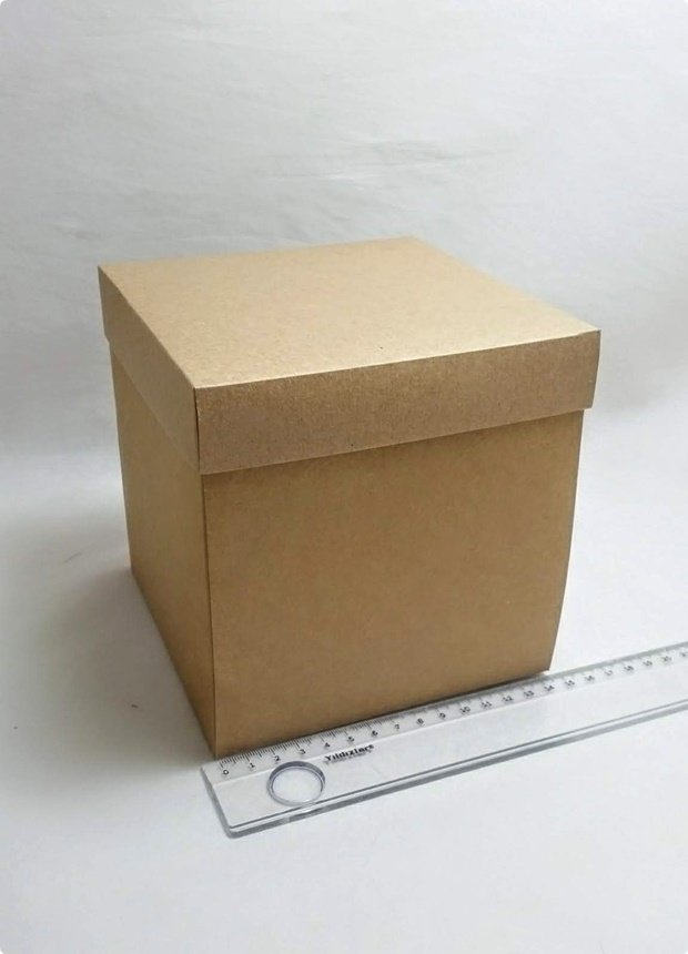 15x15x15 cm Kraft Komple Karton Kutu
