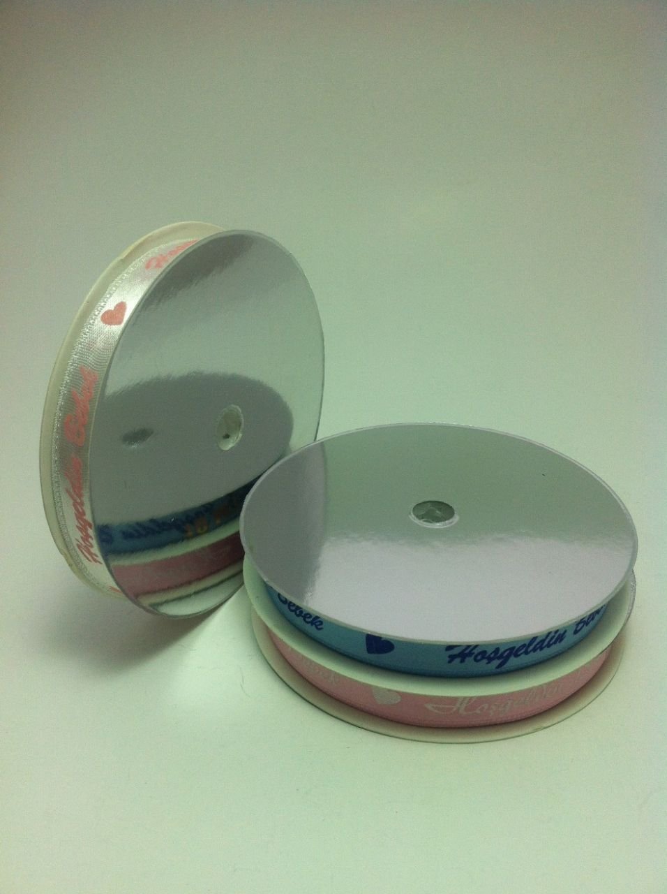 1 cm Saten Baskılı Kurdela