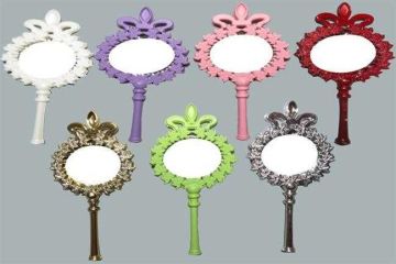 AYNA ÇİÇEKLİ PLASTİK GÜMÜŞ P25-600