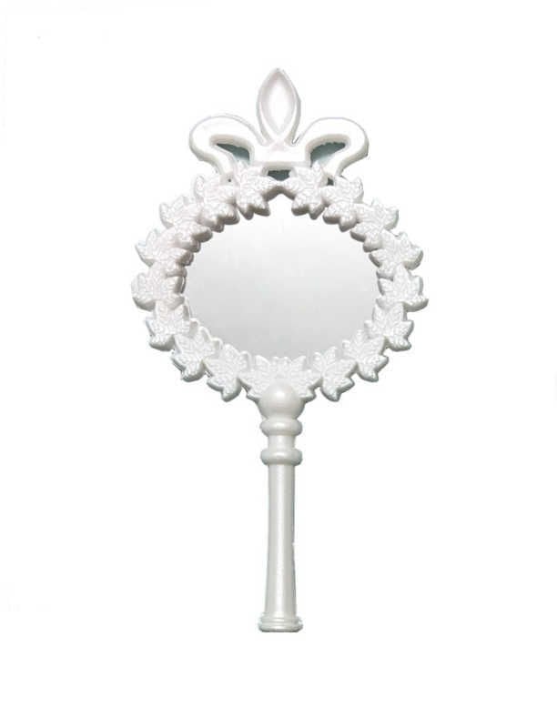 AYNA ÇİÇEKLİ PLASTİK BEYAZ P25-600